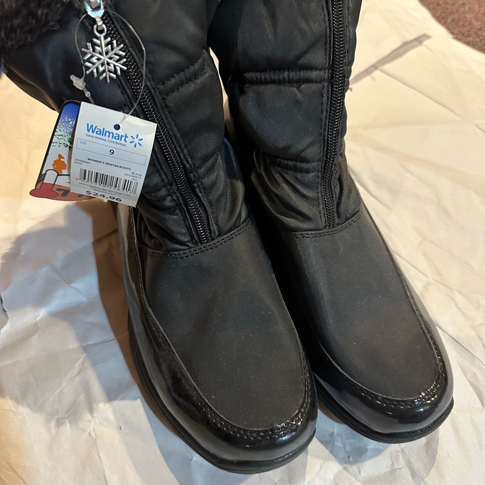 Winter Faux Fur Woman Boots